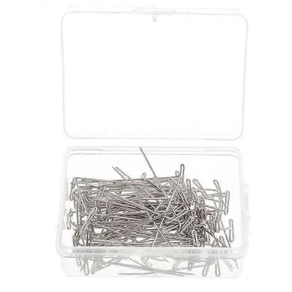 2x 100 PCS Versatile Steel Wig s with Plastic Storage 2