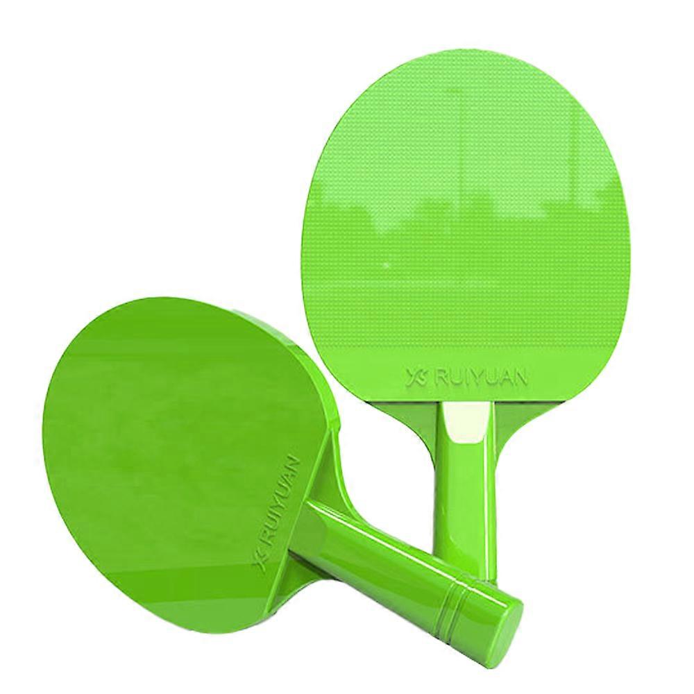 Bambini Ping Pong Mazza Bambini Paddle Ping Pong Con Palline Da Ping Pong E Portatile Ping Pong Bats-Verde