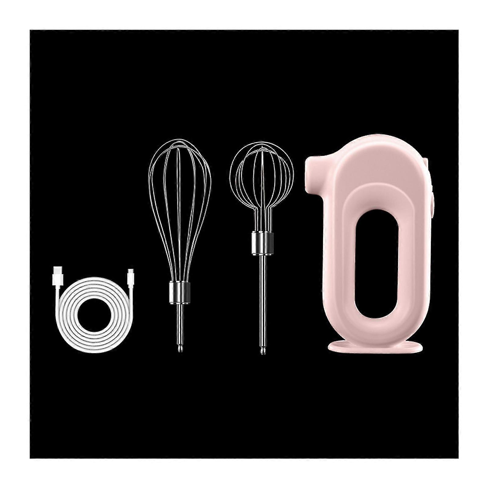 Electric Hand Mixer USB Charging 4 Levels Adjustment Handheld Milk Frother