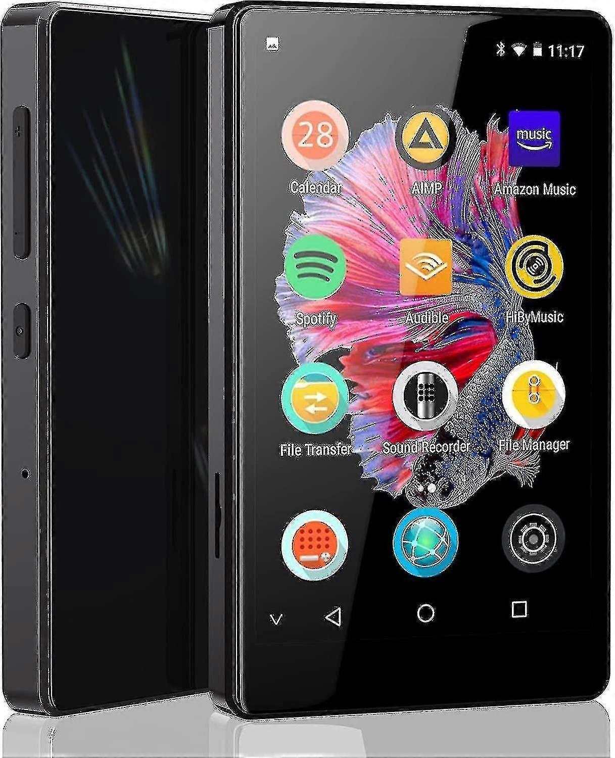 Mp3 Player Bluetooth With Audio, Browser 4.0 Inch Ips Display Mp4 Portable Music Player