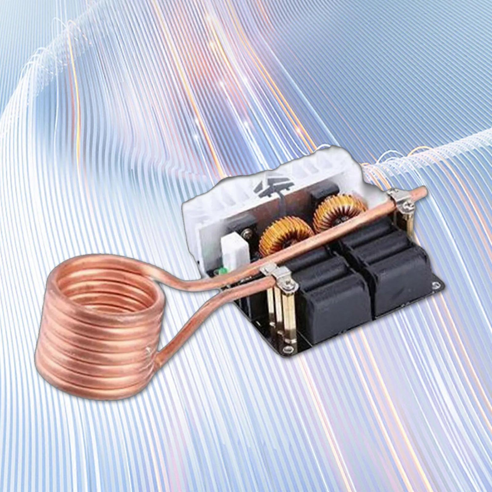 Induction heater, 12V-48V 1000W 20A ZVS Niederspannungs-Induktionsheizungsplatinenmodul Flyback-Treiberheizung DIY,Sicherheit Induction heater, 12V-48V 1000W 20A ZVS Niederspannungs-Induktionsheizungsplatinenmodul Flyback-Treiberheizung DIY,Sicherheit