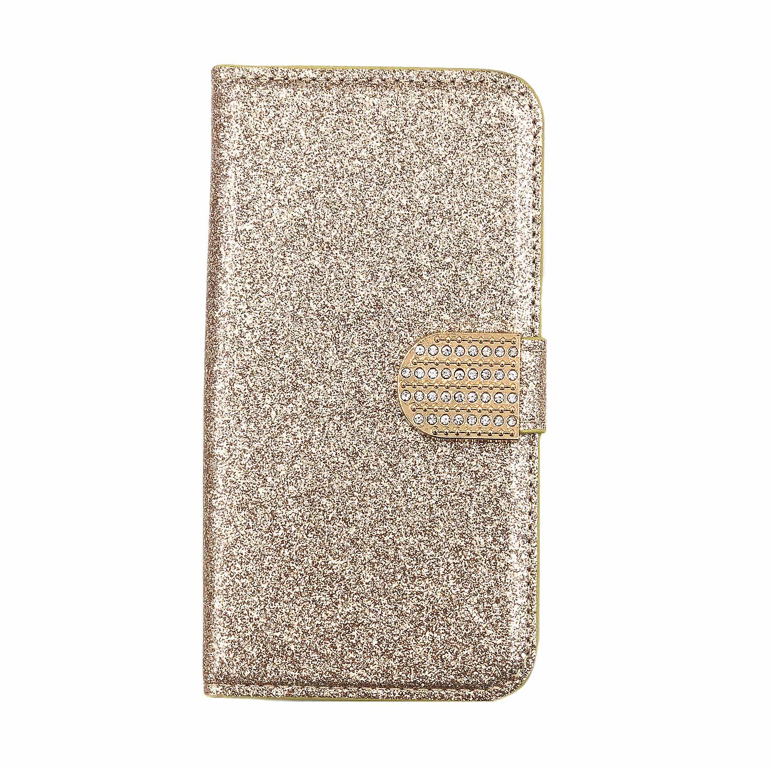 Glitter Design Wallet Case für iPhone XS Max