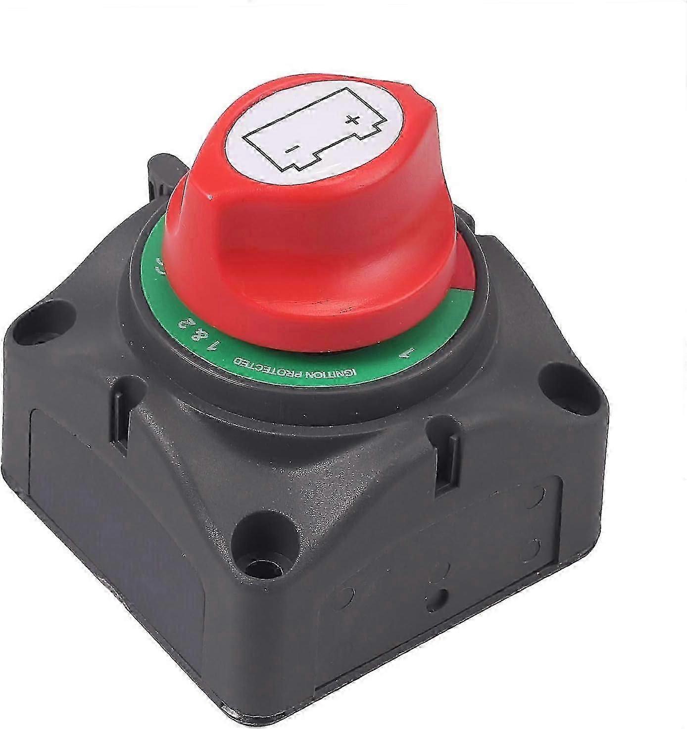 Marine Dual Battery Isolator Switch 4 Position 300 Amp 12V Battery Switch