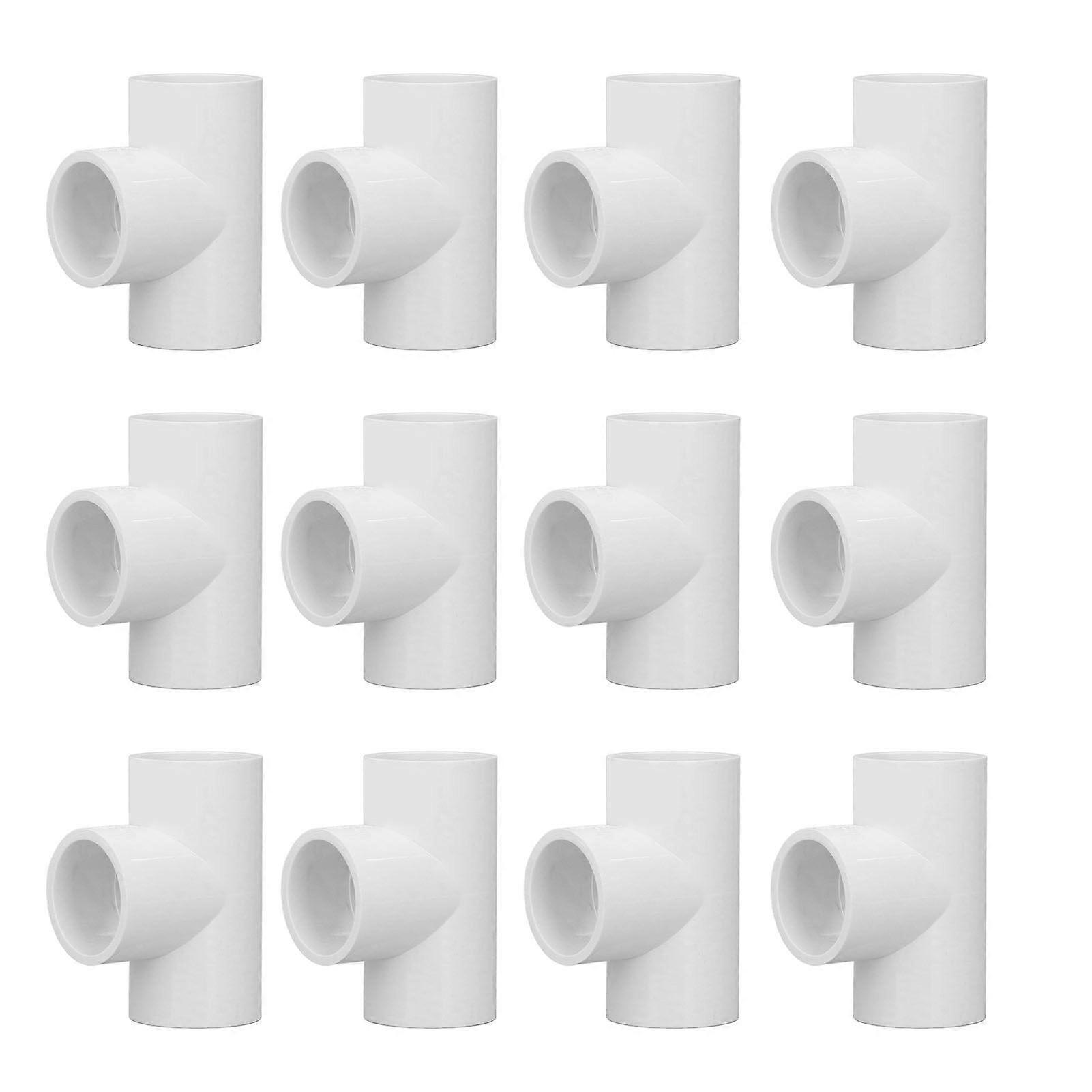 High quality  Plastic PVC three-dimensional water supply equal diameter tee joint home dec