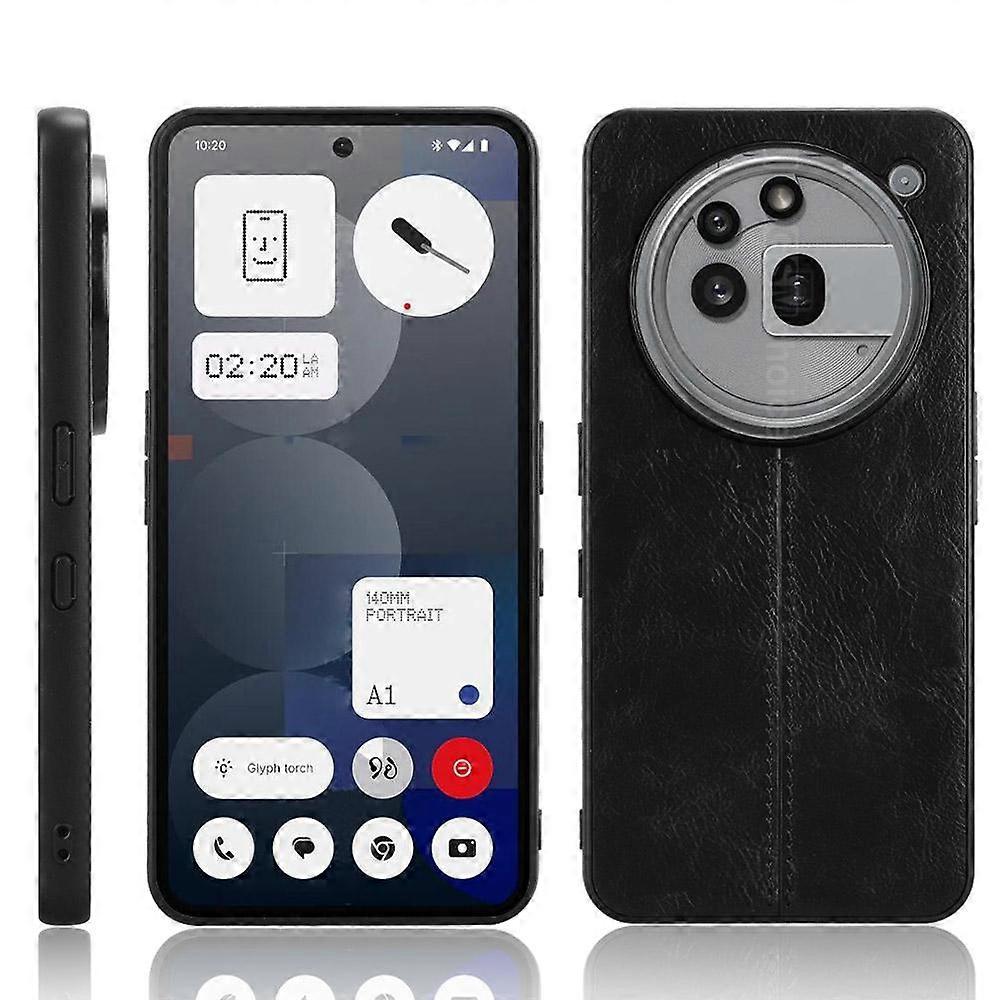 (New) Cow Pattern Sewing Back Cover Phone Case