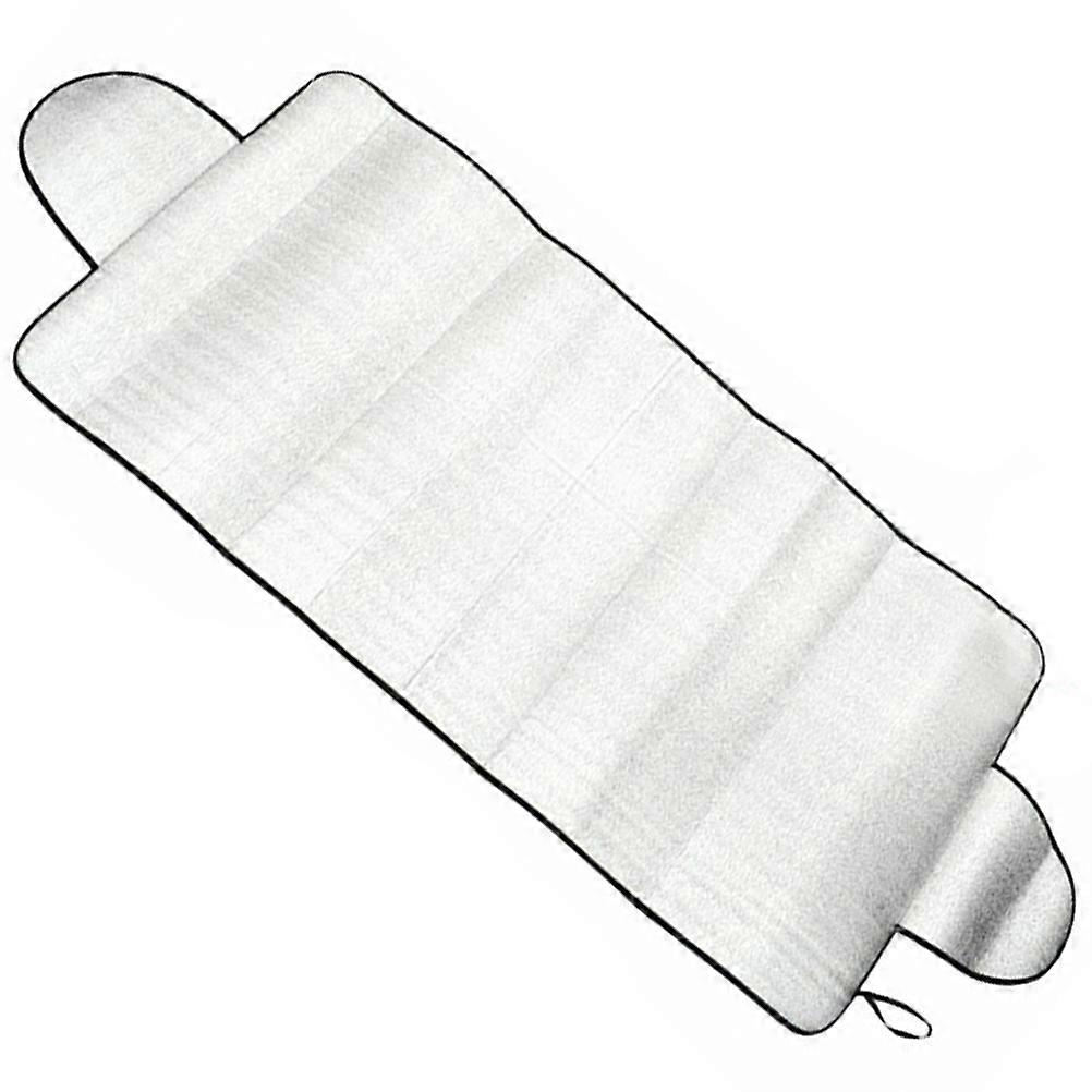 Windshield Sun Shade Snow Cover, Compact Foldable Frost Guard for Car