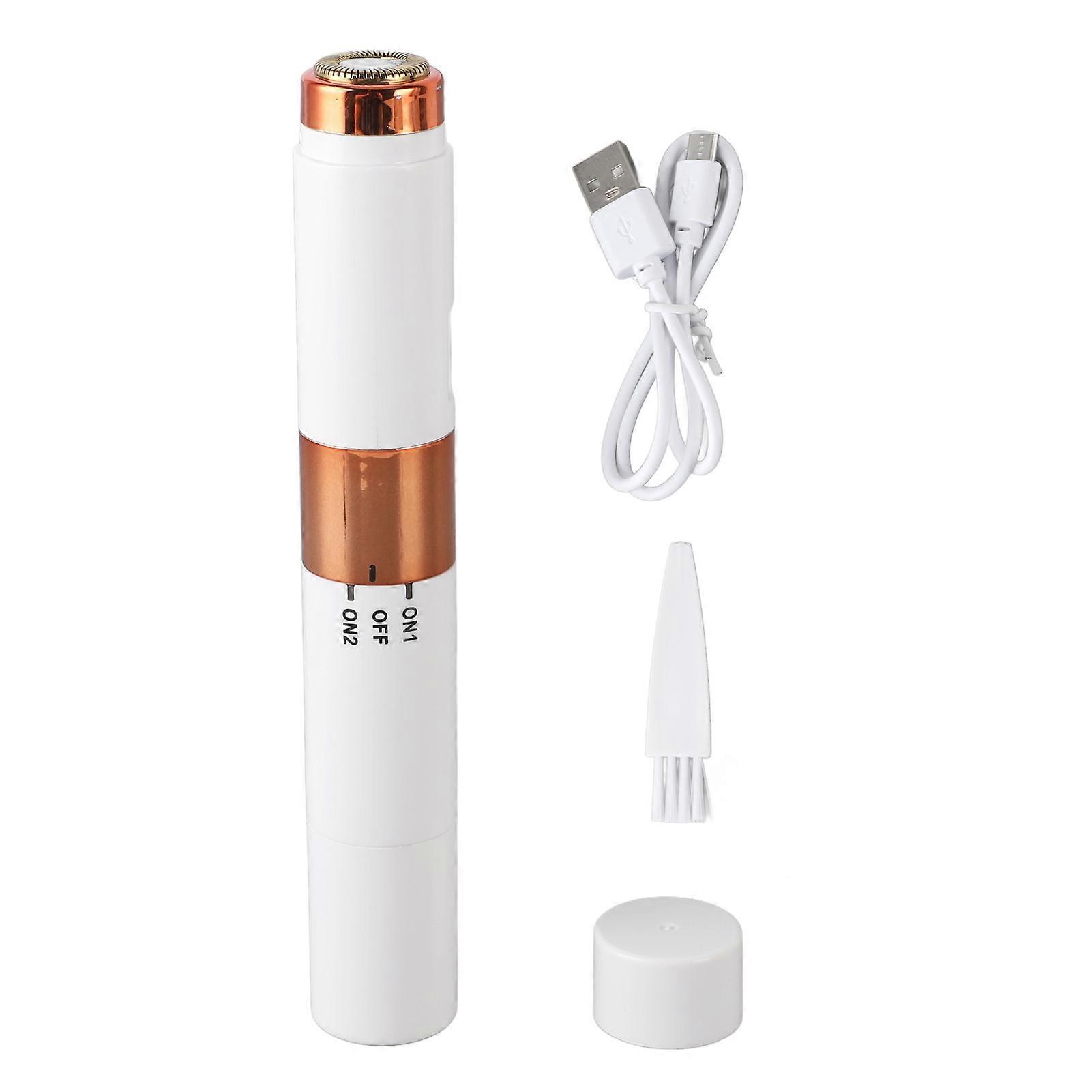 2 in 1 Rechargeable Facial and Eyebrow Trimmer for Women and Men