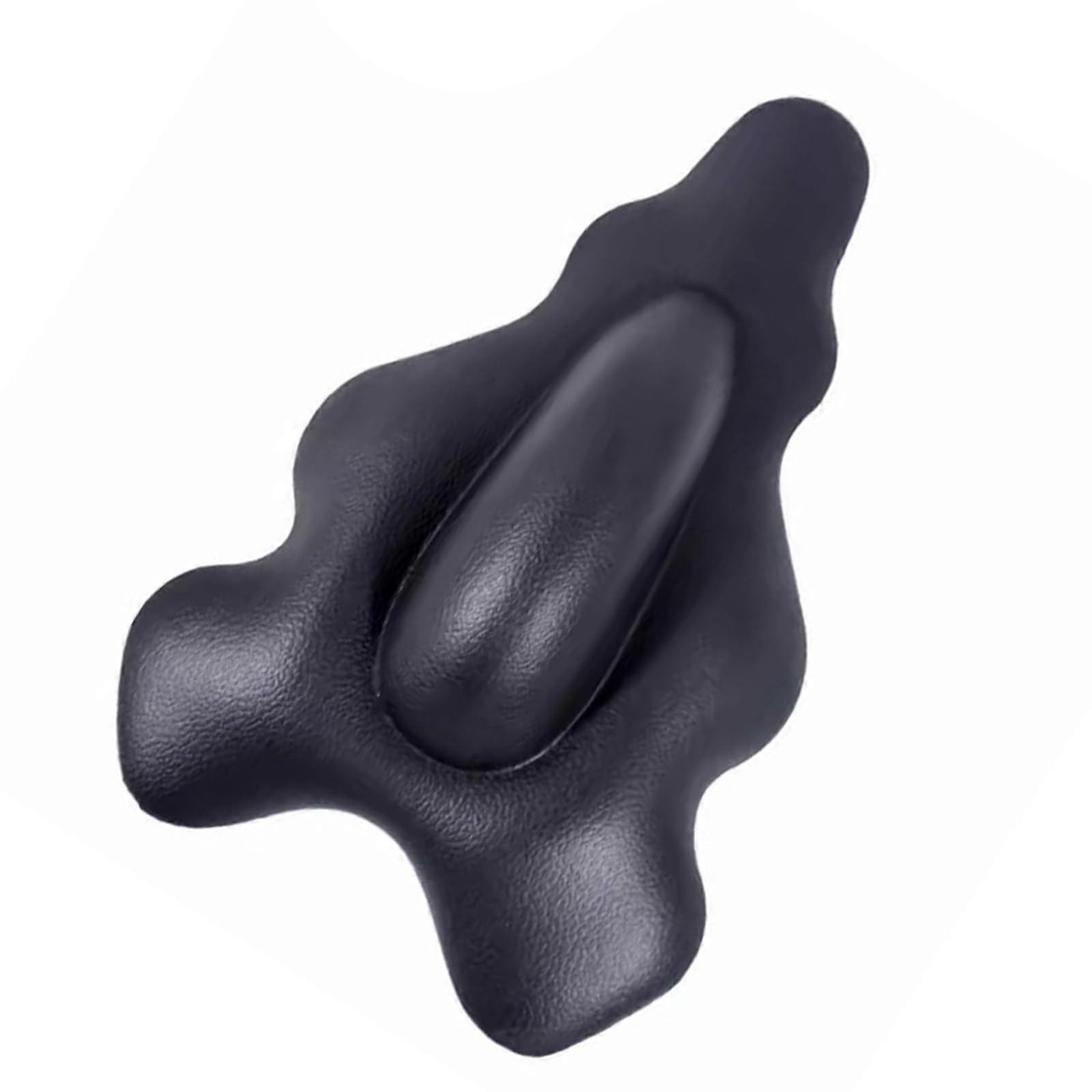 Pelvic Floor Muscle Trainer Kegel Exerciser Ergonomic Kegel Tightener Kegel Training Massager Soft Cushion Black
