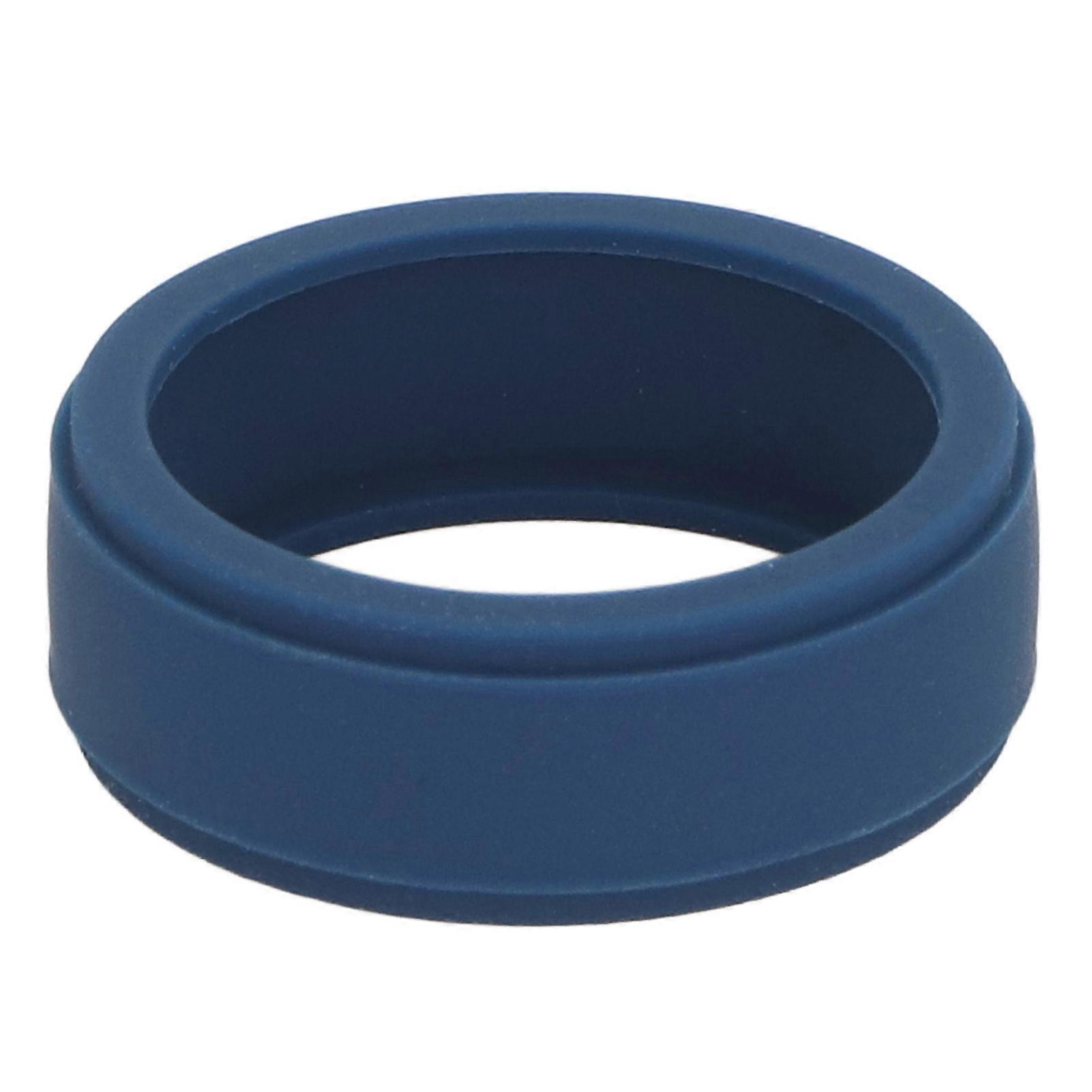 Dark Blue Silicone Smart Ring Protector - Scratch Proof, Skin Friendly, Easy to Clean