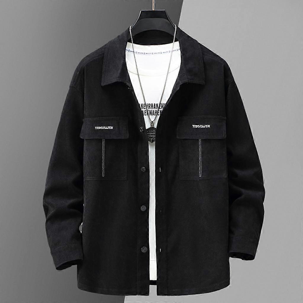 Spring and Autumn Plus Size Men's Embroidered Casual Jacket Trendy Fat Man Plus Fat Oversized Jacket 4XL-11XL