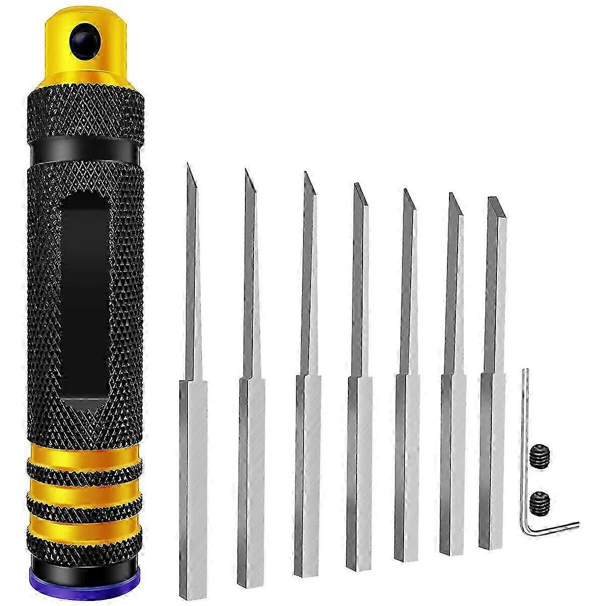 Model Chisel Wear Resistant Modeling Scriber Ergonomic Super Slim Sharp