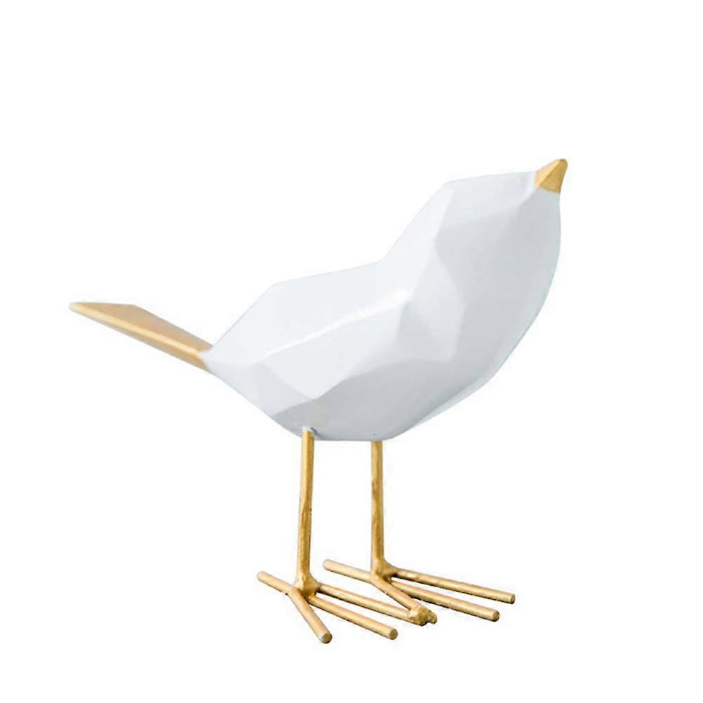 Bird Figurine for Desk, Stylish Resin Ornament Suitable for Any Room,