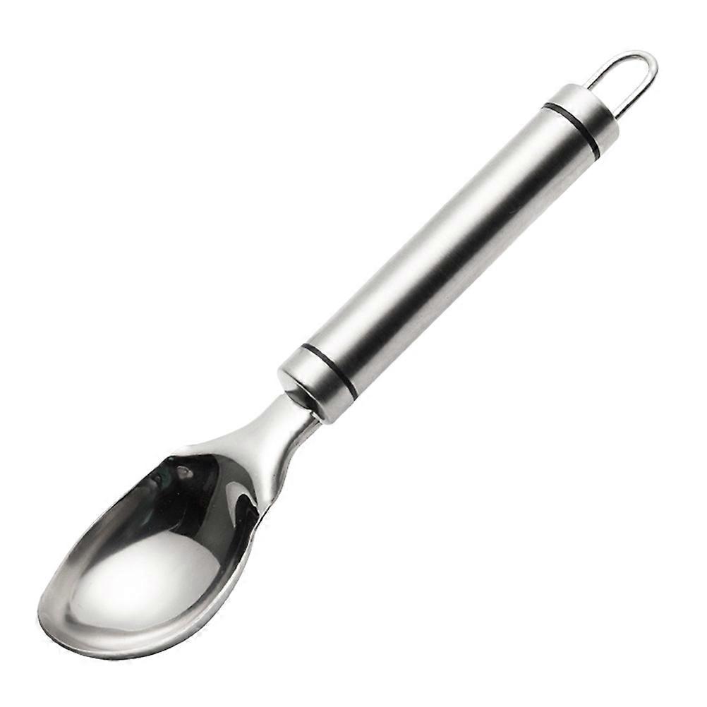 1pc Stainless Steel Ice Cream Scoop Spoon for Desserts and Restaurants