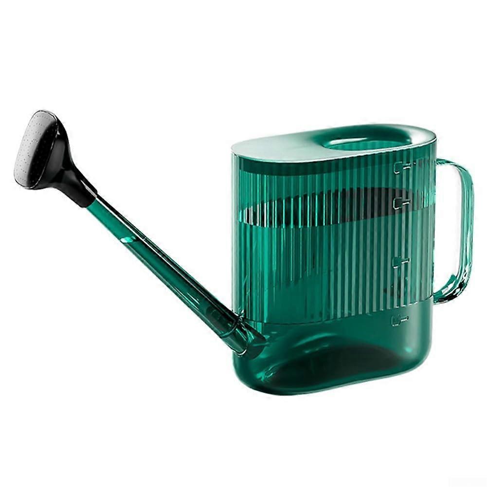Long Spout Watering Can for Plant Care Green