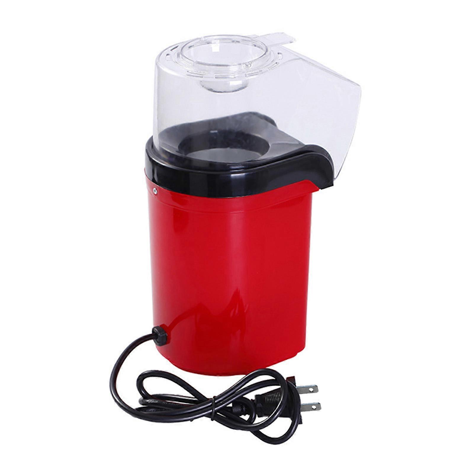 Small Popcorn Machine Household Popcorn Popper Maker with Measuring Cup Easy to Operate 1200W