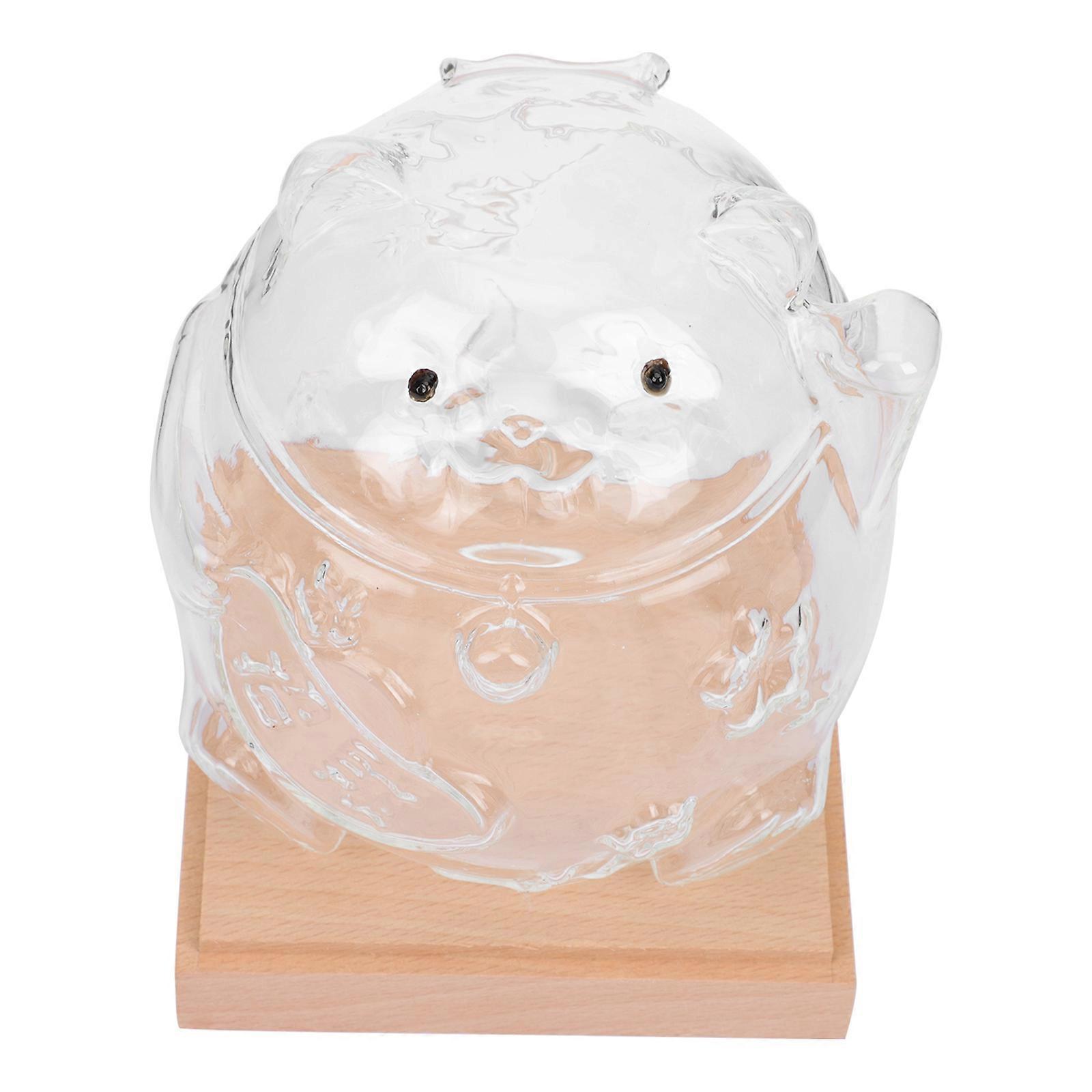 Decorative Money Box Glass Saving Pot Children Saving Box Festive Occasions 1 Set