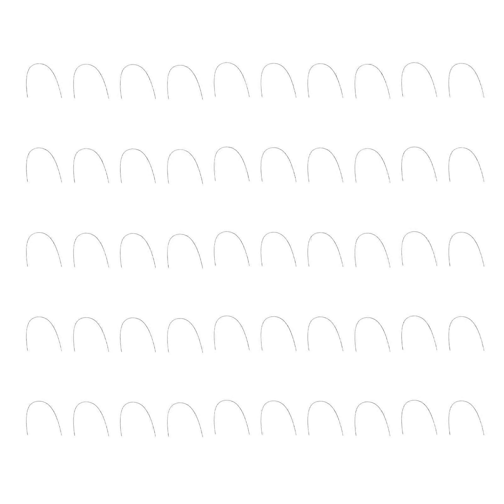 2025 Latest Model 50pcs Dental Orthodontic Rectangular Arch Wire Stainless Ste...