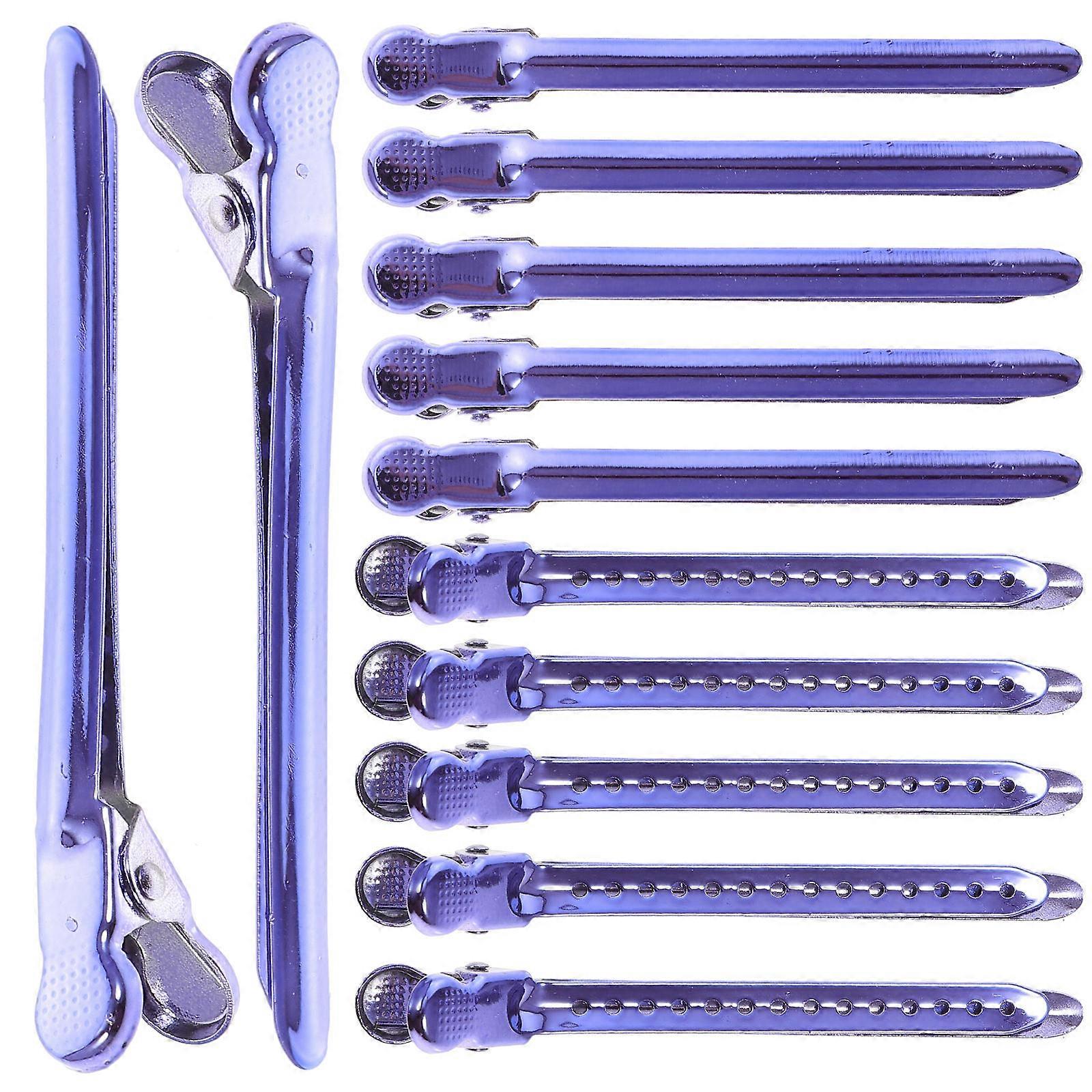 Hair Sectioning Clips For Styling Sectioning Make-Up Application 9.5X1.5X1CM Curling Styling 12Pcs
