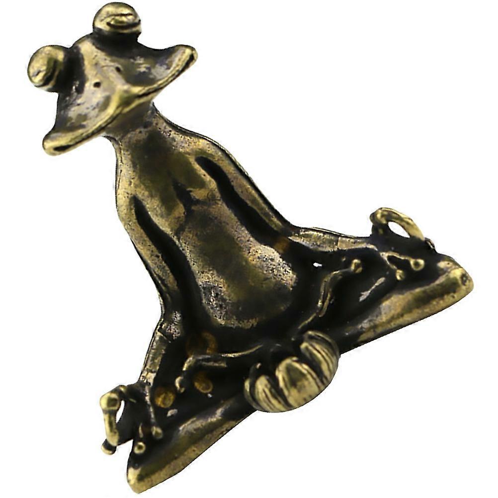 Scent Sticks Holder Brass Frog-Style Incense Stick Home Decoration Multi Color 5x5x3 Cm 1Set