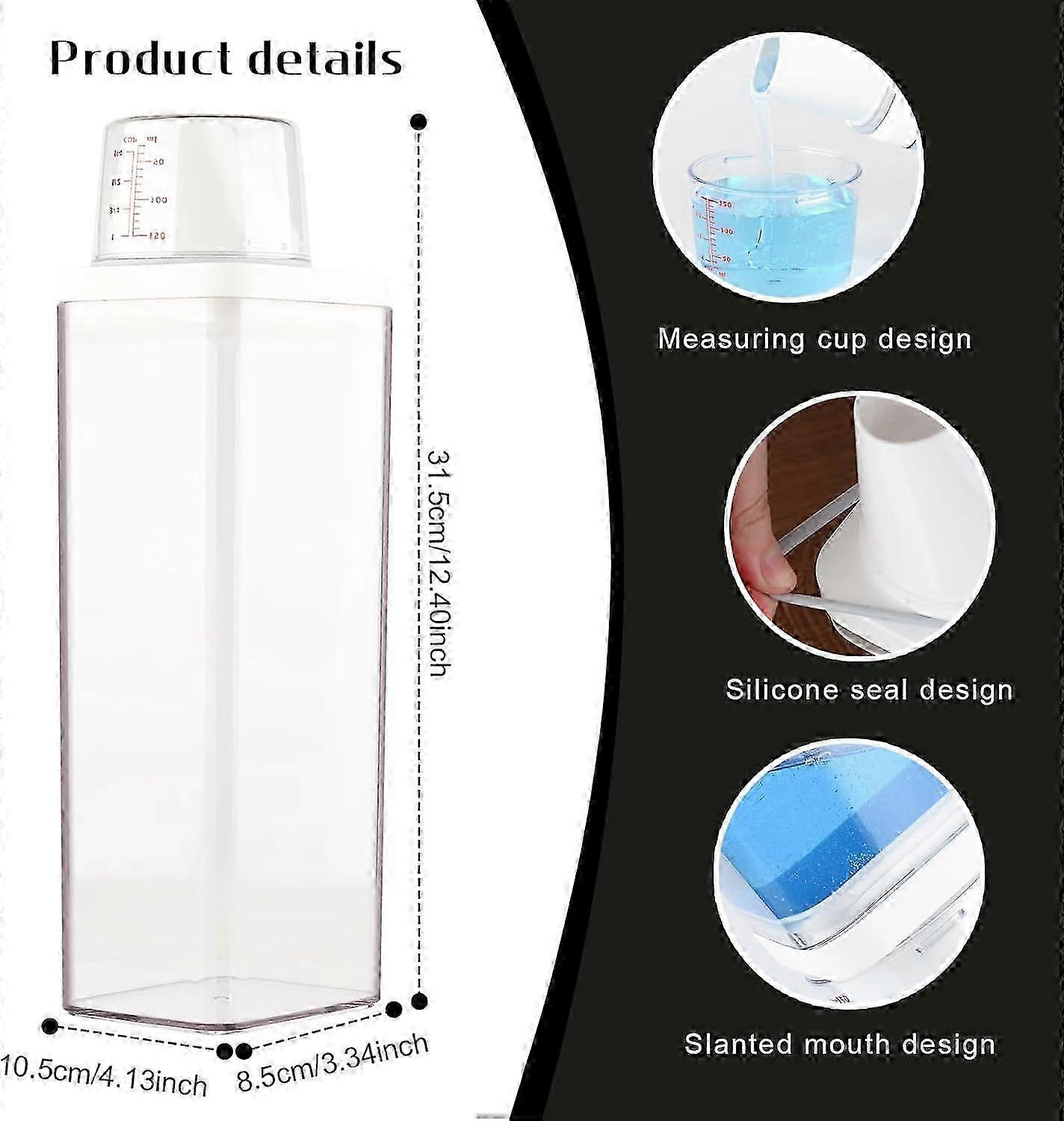 Laundry Detergent Storage Dispenser for Powder and Liquid