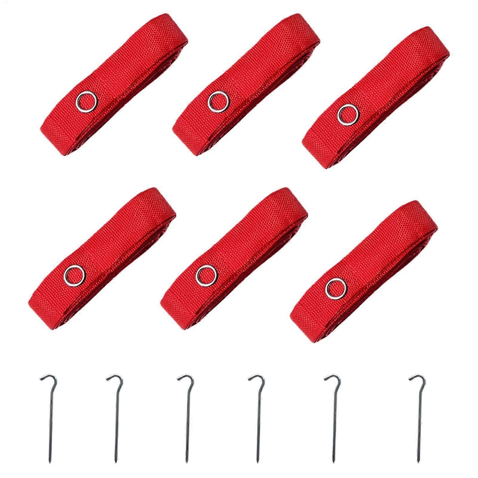 Volleyball allweather court boundary ropes Including stainless steel spikes