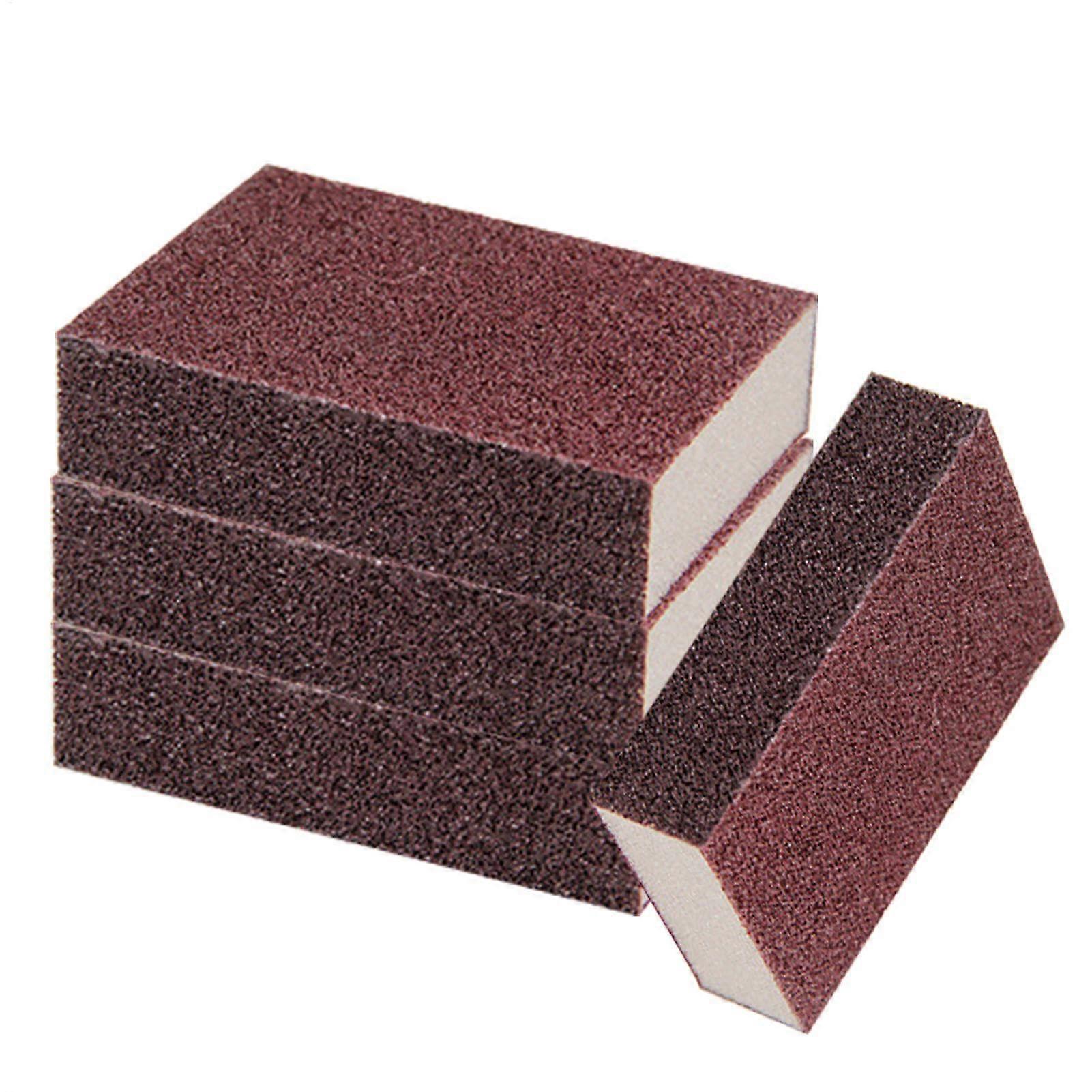 Carborundum Sponge 4-Pack, Nano Carborundum Sponge, Scouring Pad, Emery Brush Eraser, Pan Rust Remover for Pots and Pans