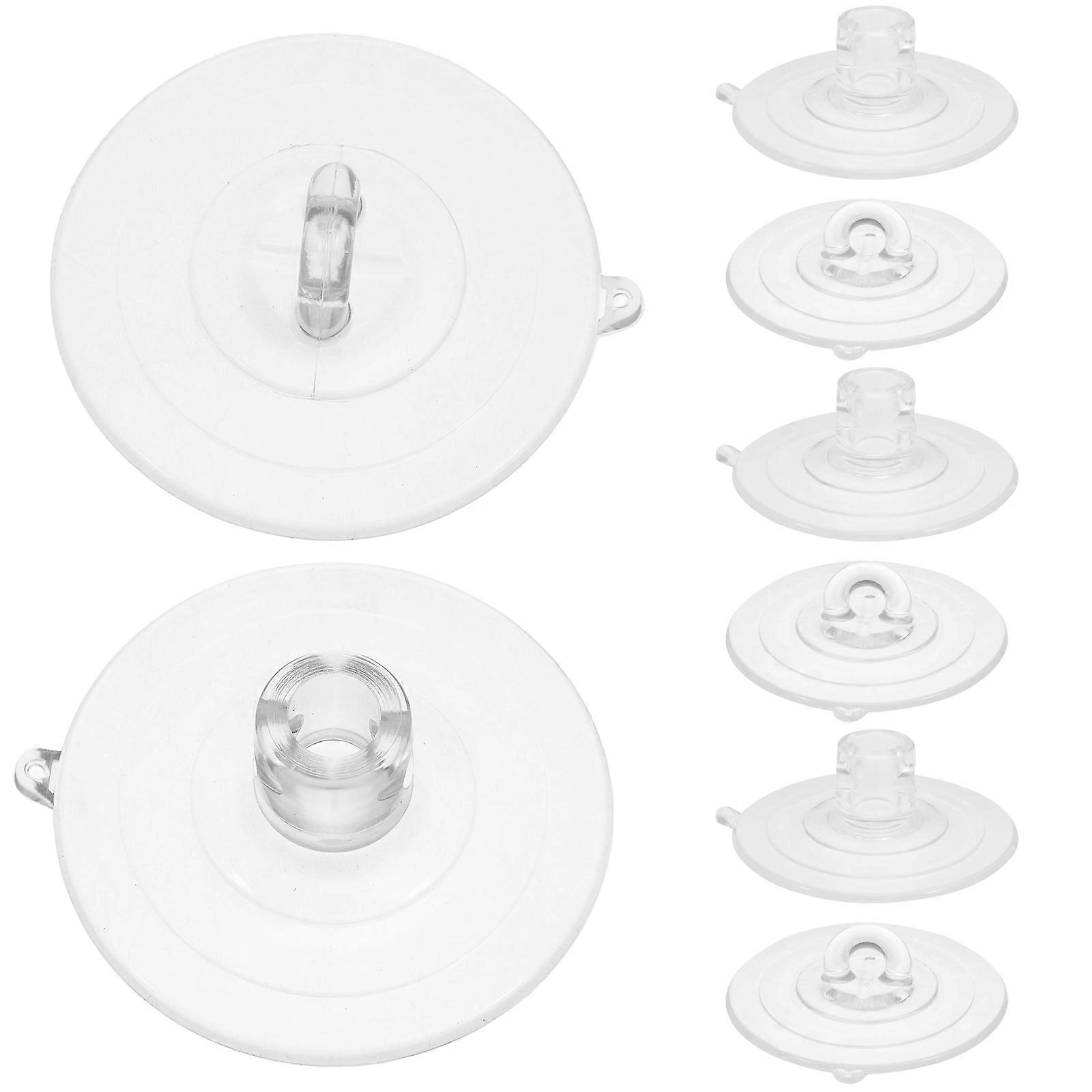Large Suction Cups Cat Window Perch Kit Transparent Home Arrangement Safe Support Versatile Application 8Pcs