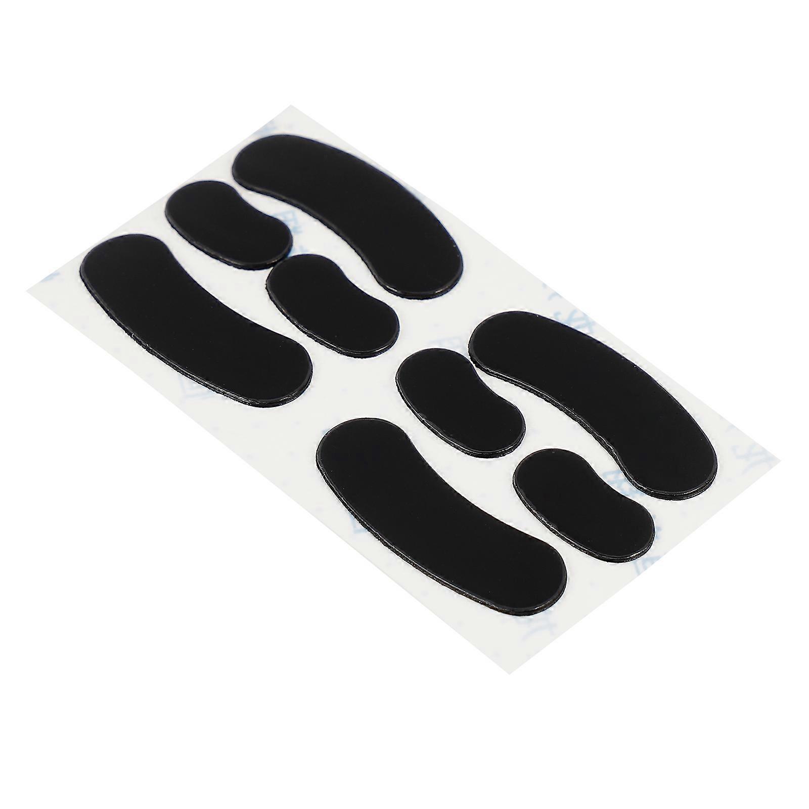 Mouse Foot Sticker Pad Gaming Accessories Improve Accuracy for Black 2Sets