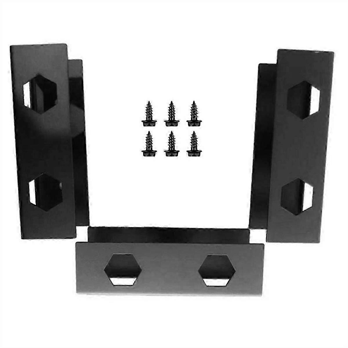 Sturdy Under Desk Laptop Mount with Screw - Space Saving Notebook Organizer Support