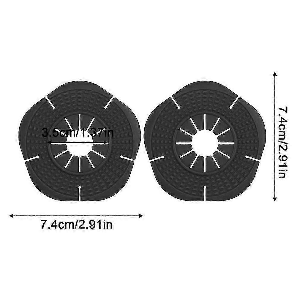 2PCS Durable Car Windshield Wiper Hole Protective Cover for Dust and Debris Prevention