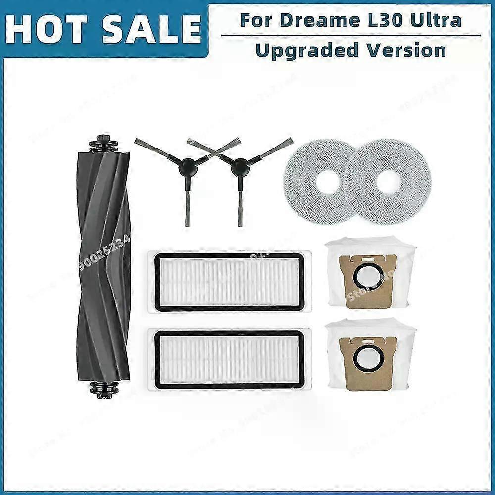 Replacement Parts Accessories for Compatible For Certain Brand Robot Vacuum Cleaner - Main Side Brush, Hepa Filter, Mop Cloth, Dust Bag
