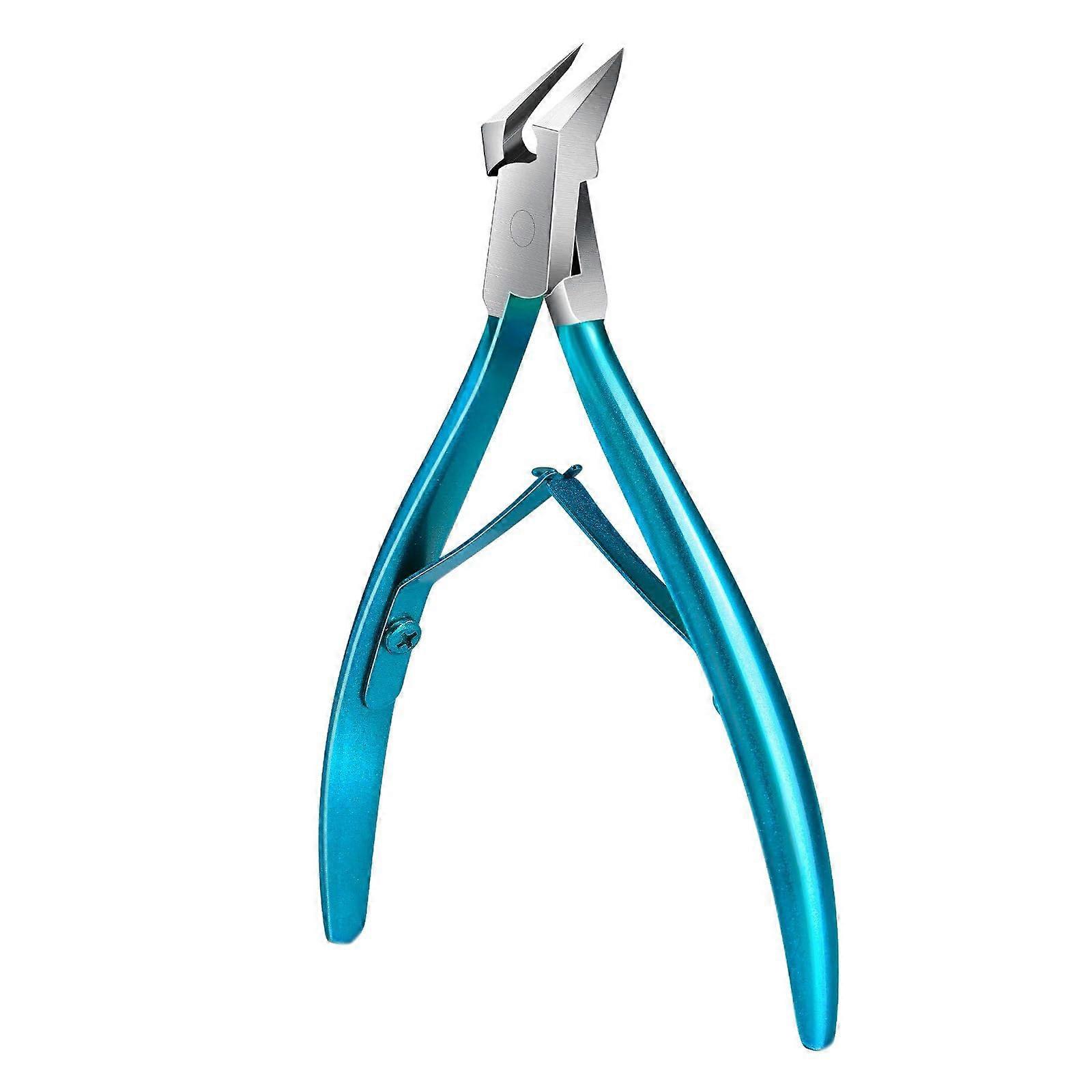 Fingernail Clipper With Wide Jaw Opening, Angled Head, Ergonomic Grip For Seniors, Toenail Clipper