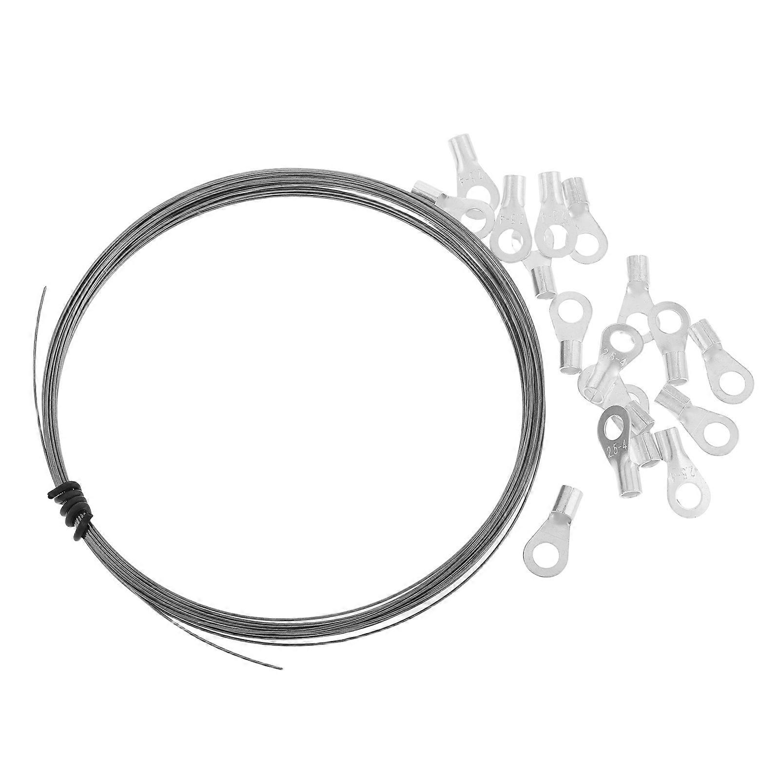 Electric Heating Wire Sealer Round Heat Sealer Strip with Connectors Hand Sealer Heating Element for Efficient Sealing and Cutting Versatile