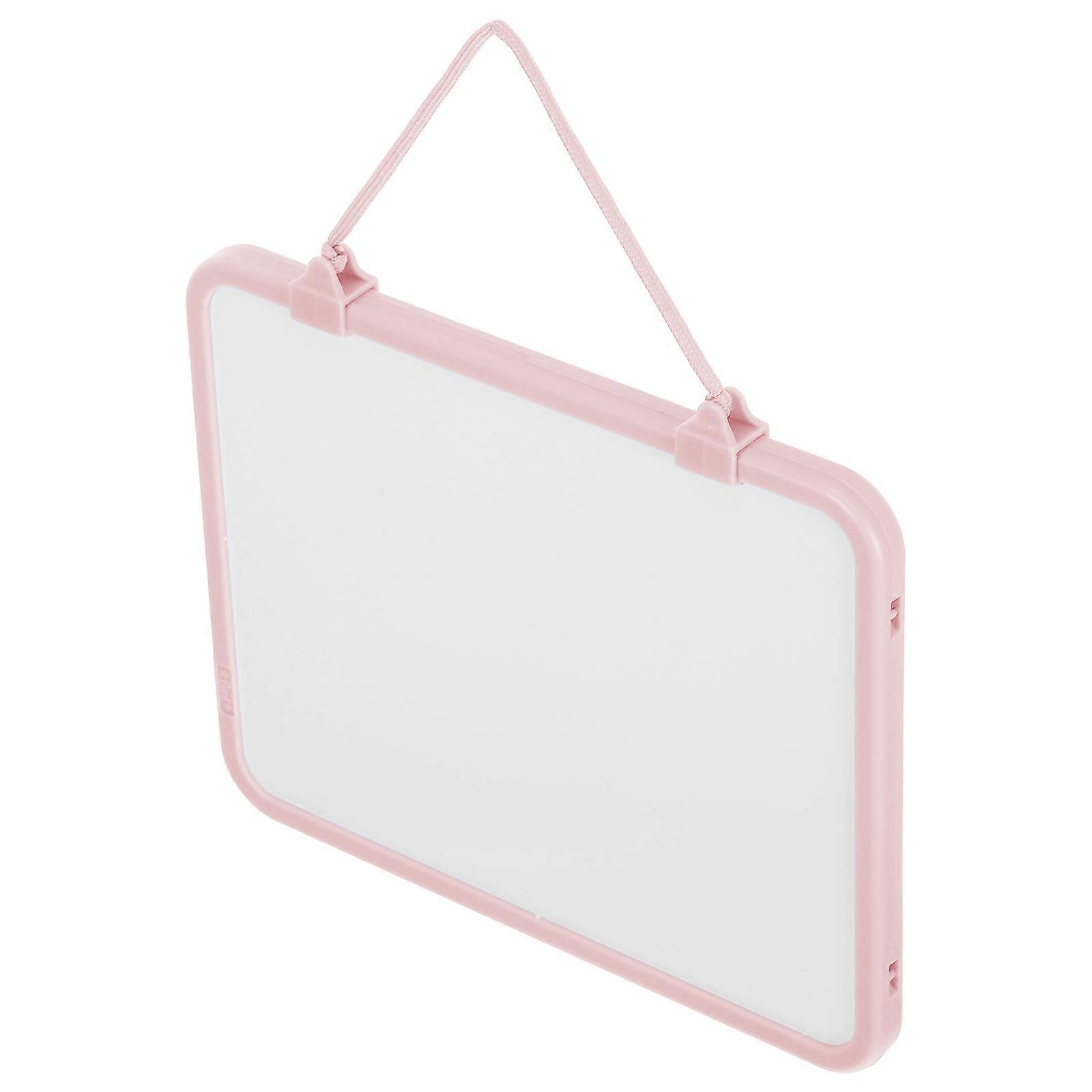Mini Whiteboards Dry Erase Board Decor Magnetic Surface Children Adults ABS Painted Panel 21.30X17.00X1.20CM 1Set