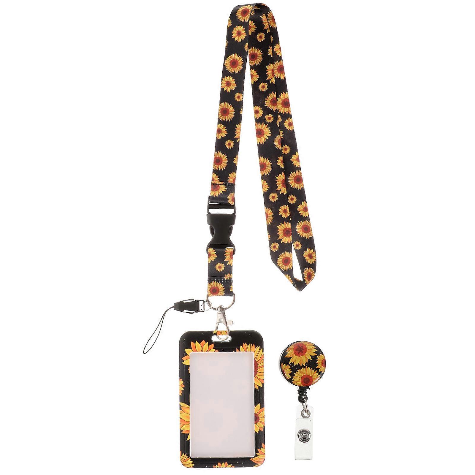 Here's a polished and professional product description for your **Sunflower ID Card Holder with Lanyard**:
### π» Sunflower ID Card Holder with