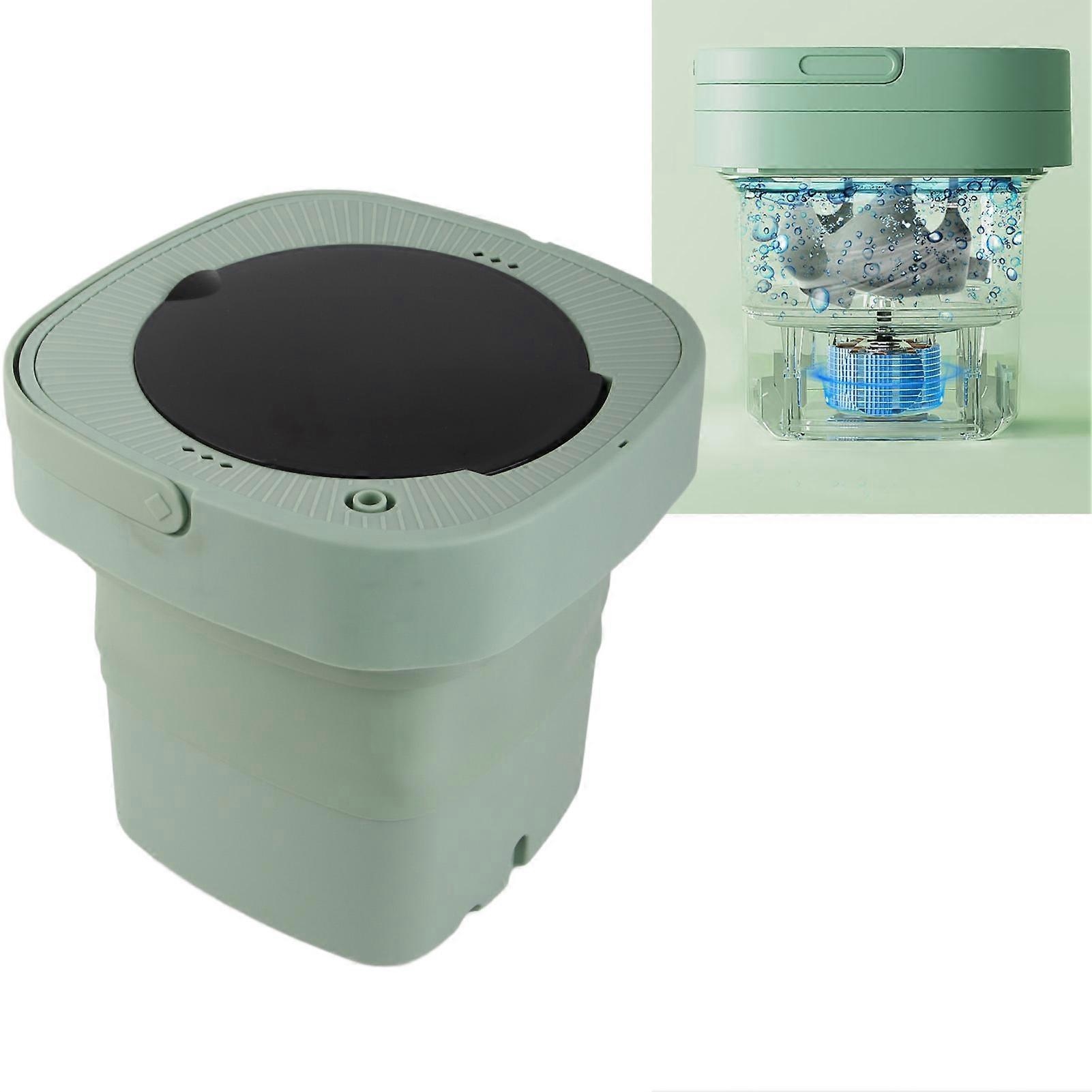 Foldable Washing Machine High Speed 6.5L Large Capacity Soft Semi Spin Drying