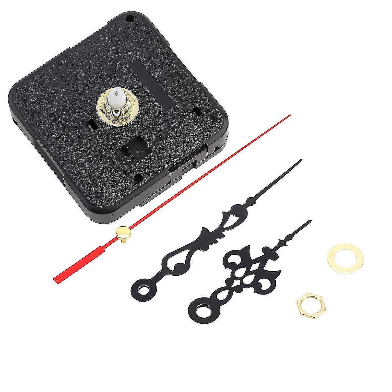 Cross Stitch Clock Mechanism Kit Silent Quartz Movement DIY Clock Hands Repair Replacement Accessories Durable High Precision Quality Contro