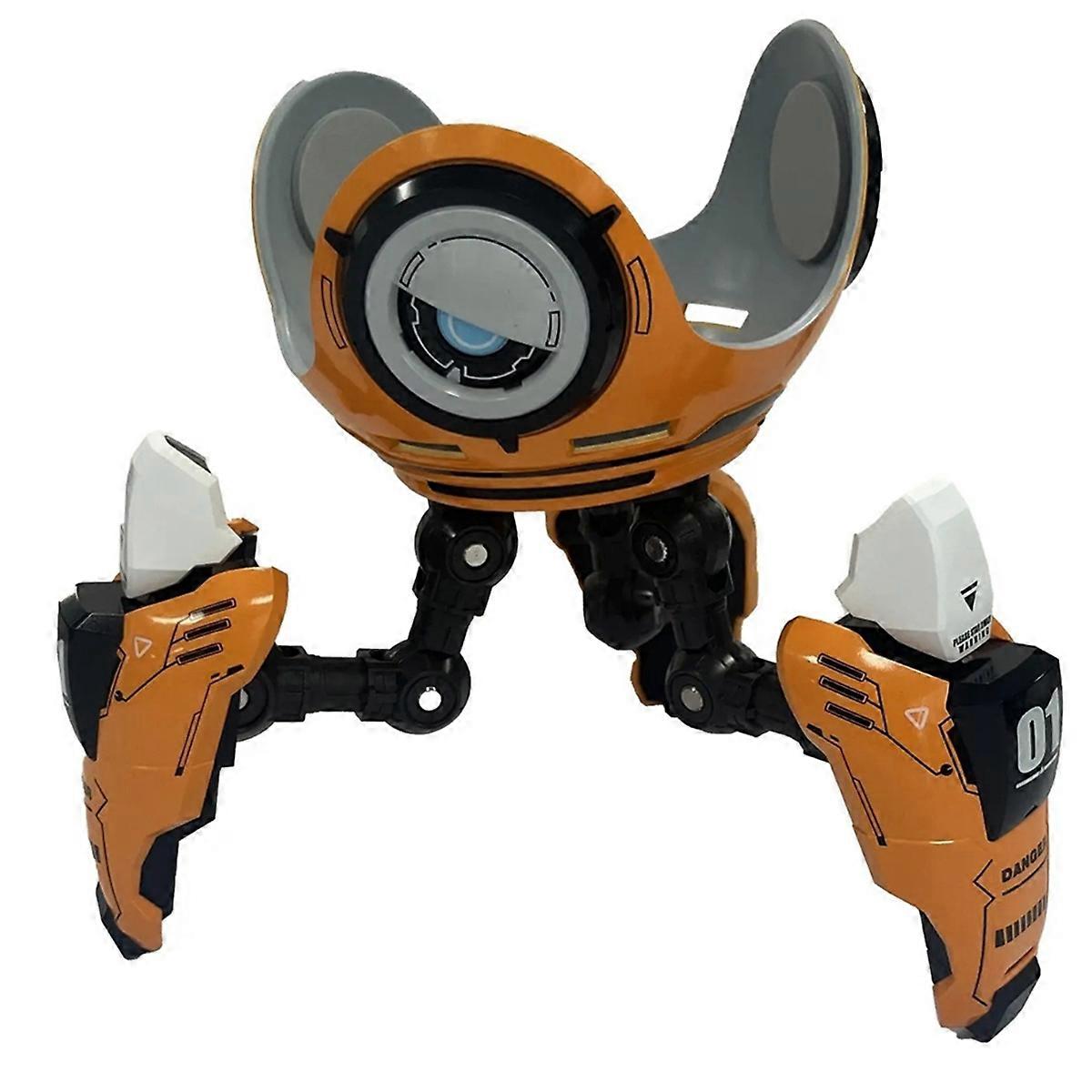 For Mini Stand for 4th/5th Gen, Space Saving Dot 4th/5th Gen Desktop Speaker Stand Orange