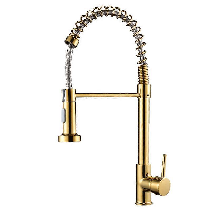 Gold kitchen faucet 360° rotating mixer for kitchen faucet