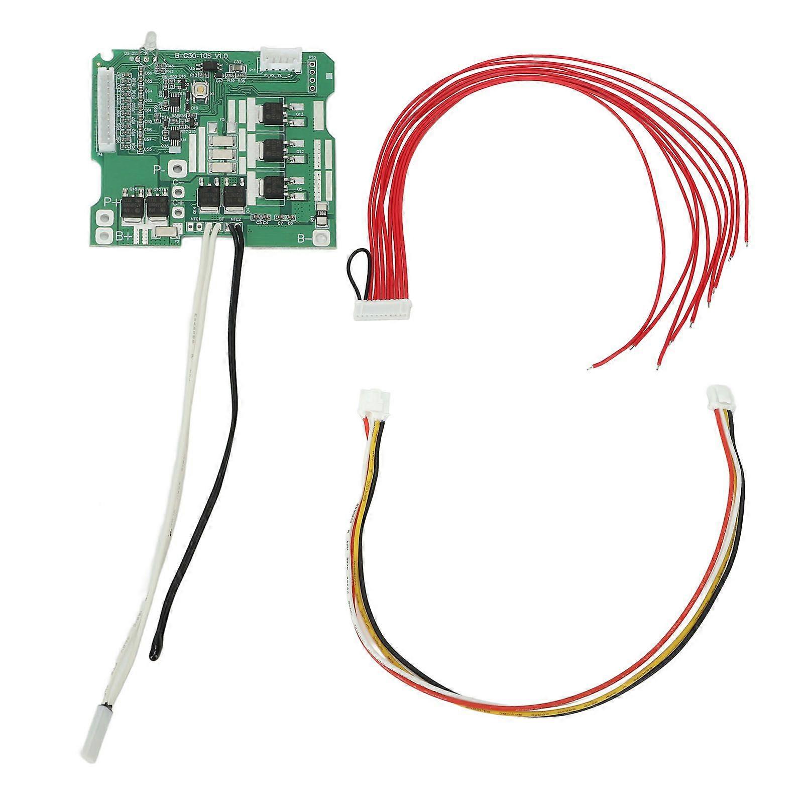 BMS Protection Board Light Weight PCB Battery Management Board Durable Battery Charge Controller Board for G30 G30D Electric Scooter YMQX)