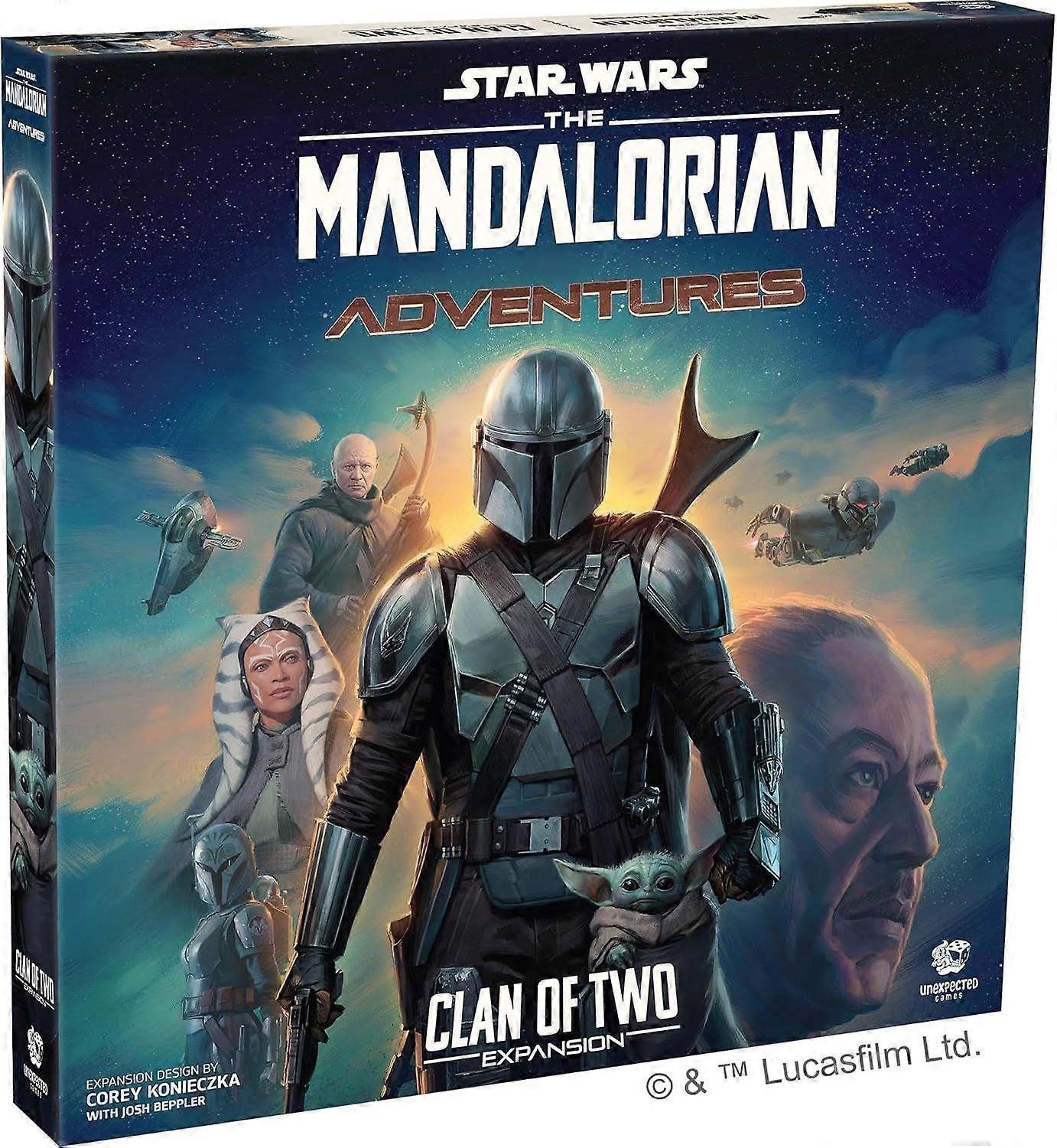 Star Wars The Mandalorian Adventures Clan Of Two Expansion Pack For Board Game