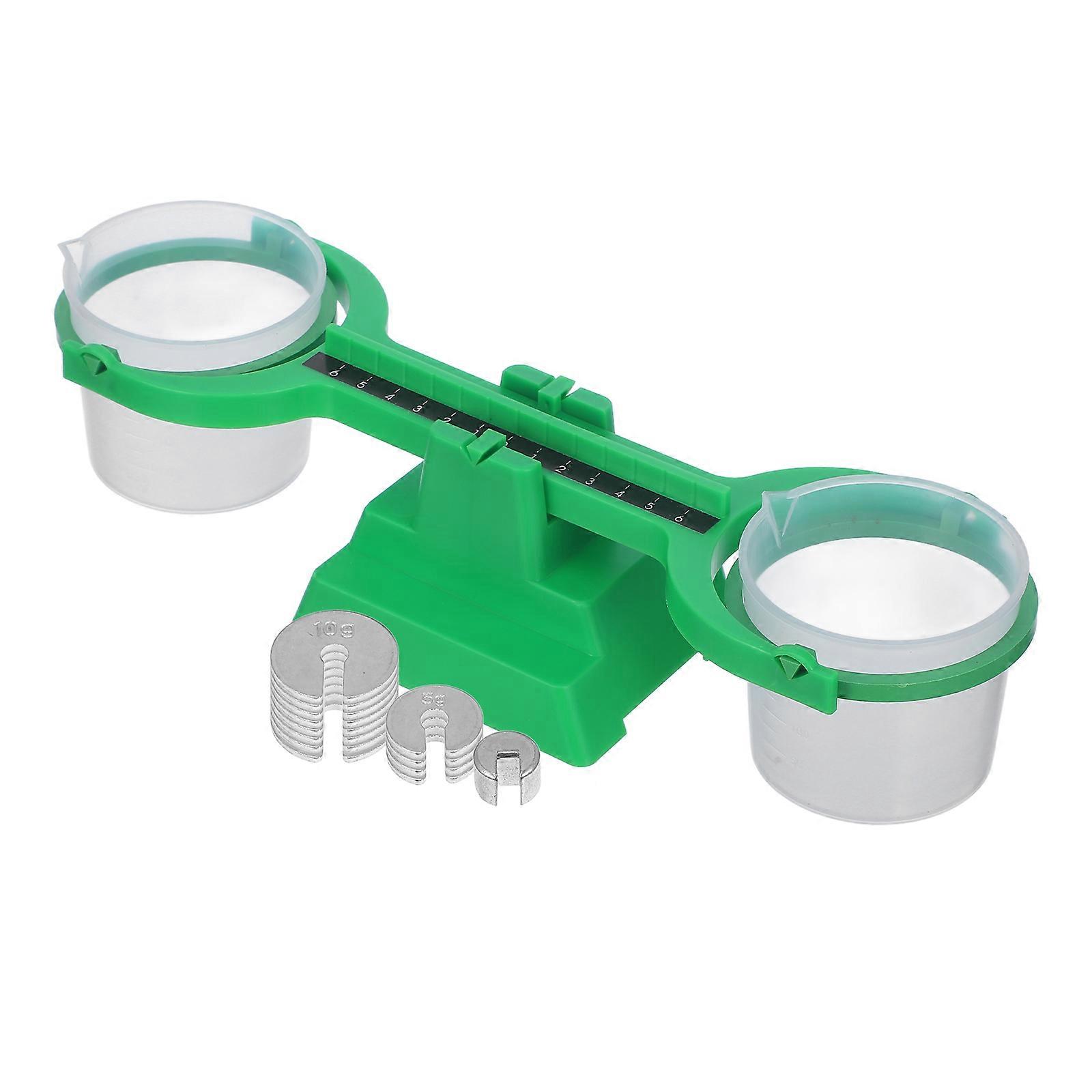 Portable Weighing Scale Balancing Tool For Science Experiments Home Kitchen Use Compact 1Set