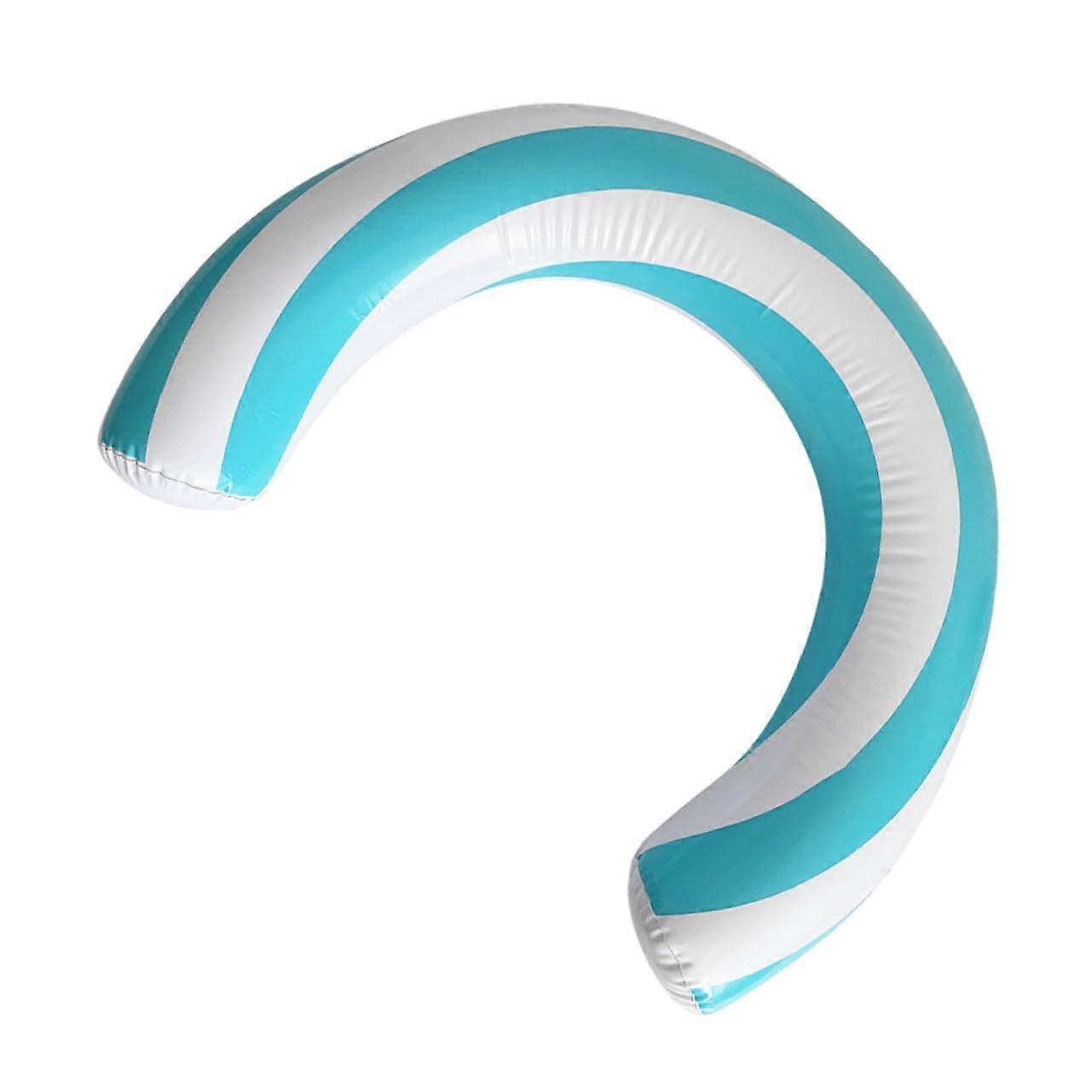 Inflatable Swimming Ring, Swimming Noodles, Striped Swimming Ring, Safety in Swimming Pool, Hammock Pool Float, Lounger Hammock, PVC.