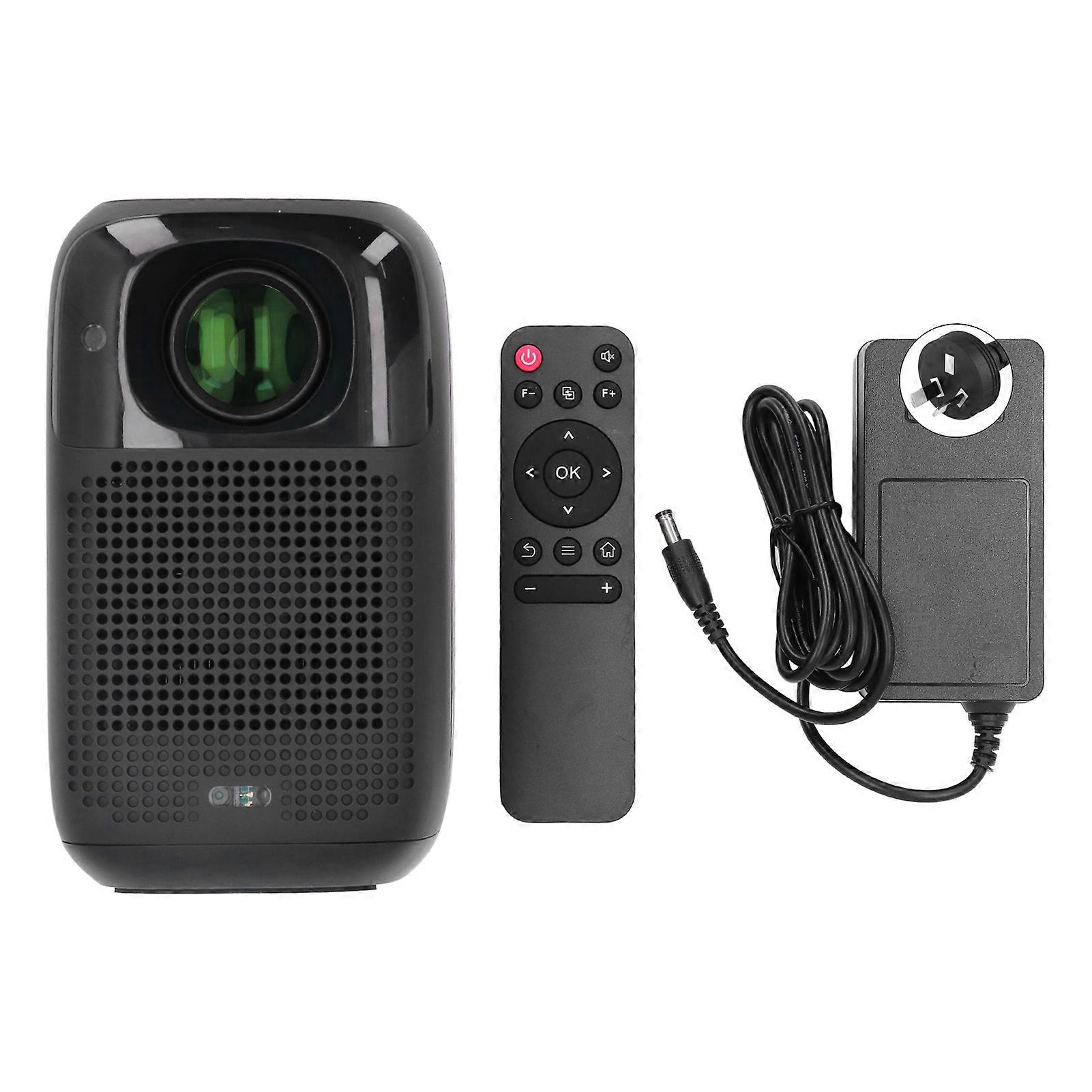 WiFi Bluetooth Projector 1080P HD 4K Support, Motorized Focus, 4D 4P Correction, AU Plug