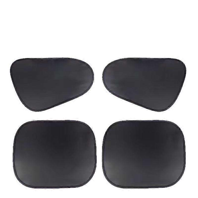 Auto side window sunshade for Opel Corsa DE 5door model year 20062014, heatinsulated privacy protection sunshade UV protection, standard size.