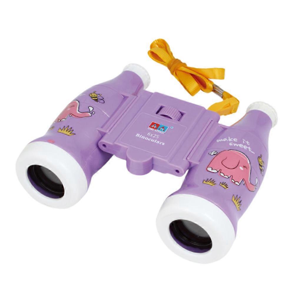 Children Telescope Toy for Exploration Round Shape ABS Material 1Pc