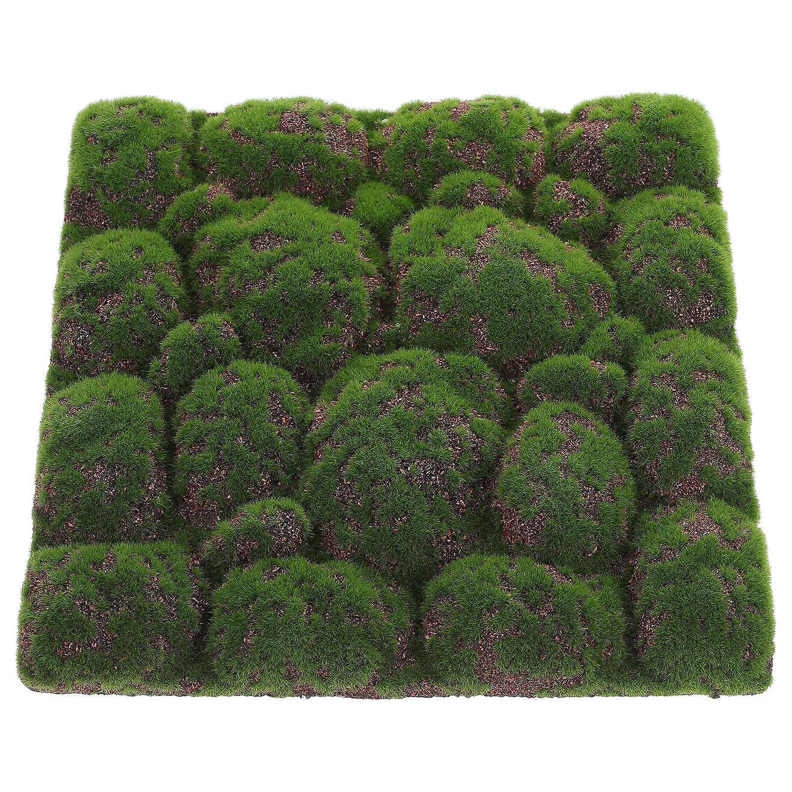 Green Simulation Moss Wall Panel for Home Decor Foam Tile