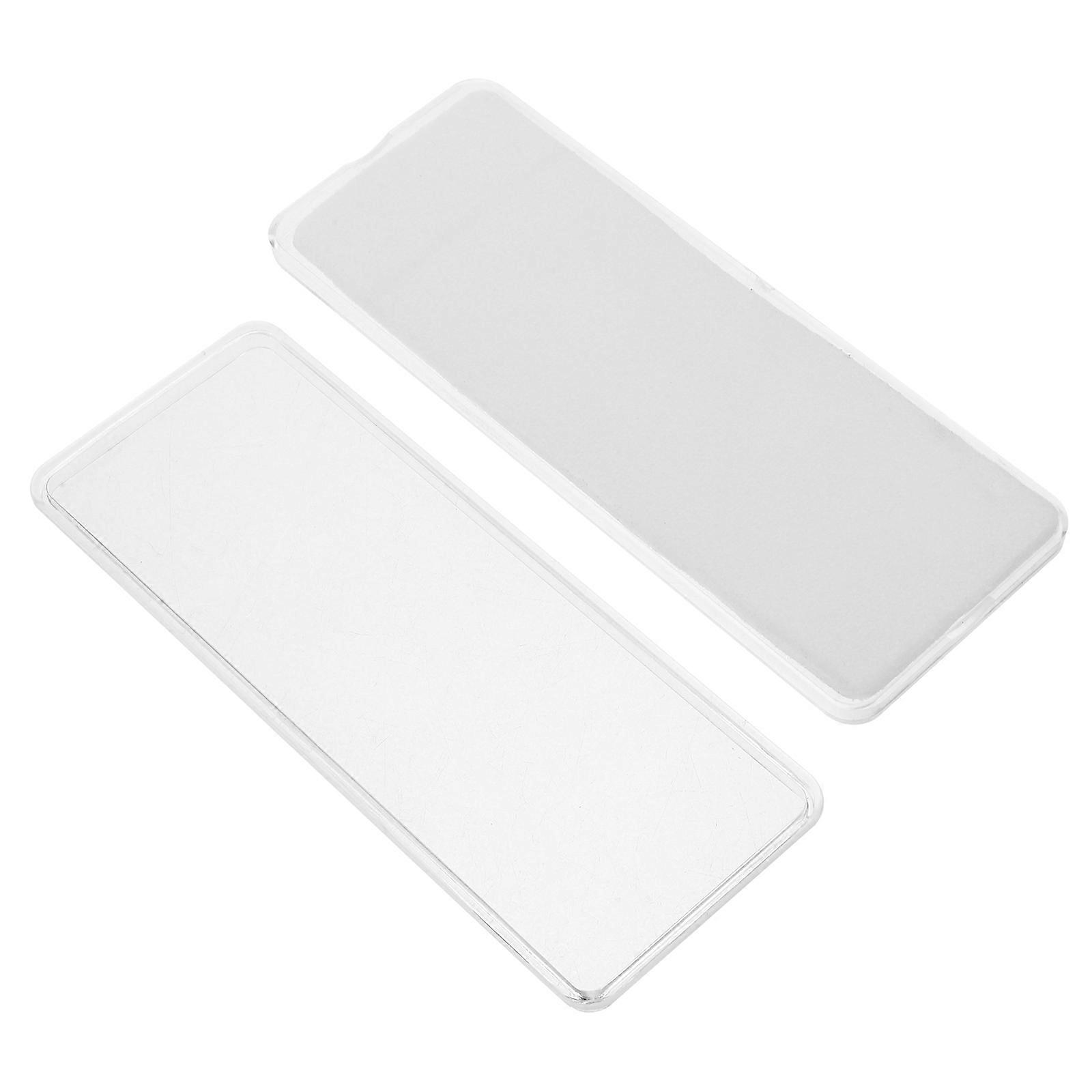 MLINS Clear Coin Holder Case Transparent Protector for Coin Container Box Display 1 Set Convenient Empty Portable Case