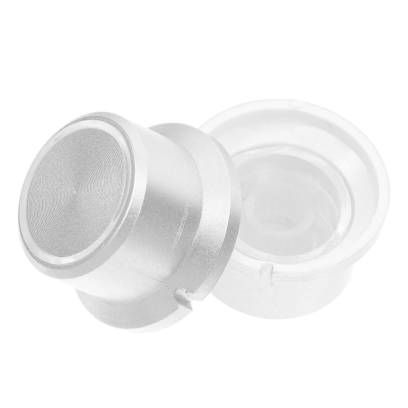 Volume Control Potentiometer Knobs Plastic For 6mm Shaft Electronic Equipment Parts 2Set