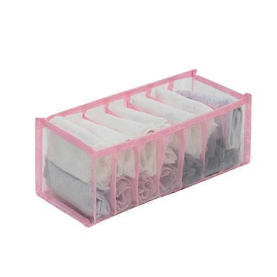 Bra Storage Box Large Capacity Classified Ventilated 6/7/11 Grids Underwear Storage Case Household Supplies